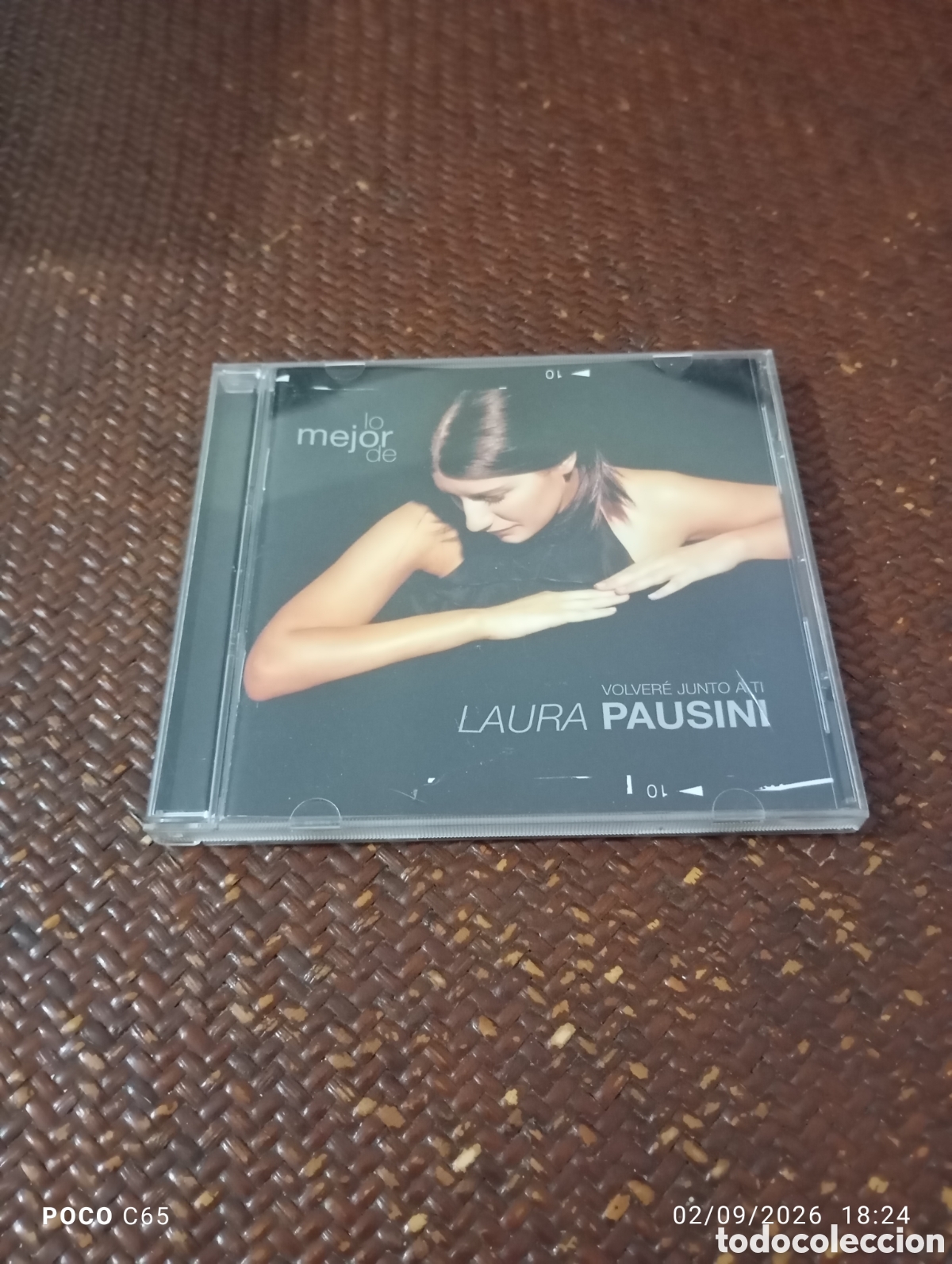 CDs de m&uacute;sica: Lo mejor de Laura Pausini volver&eacute; junto a ti CD