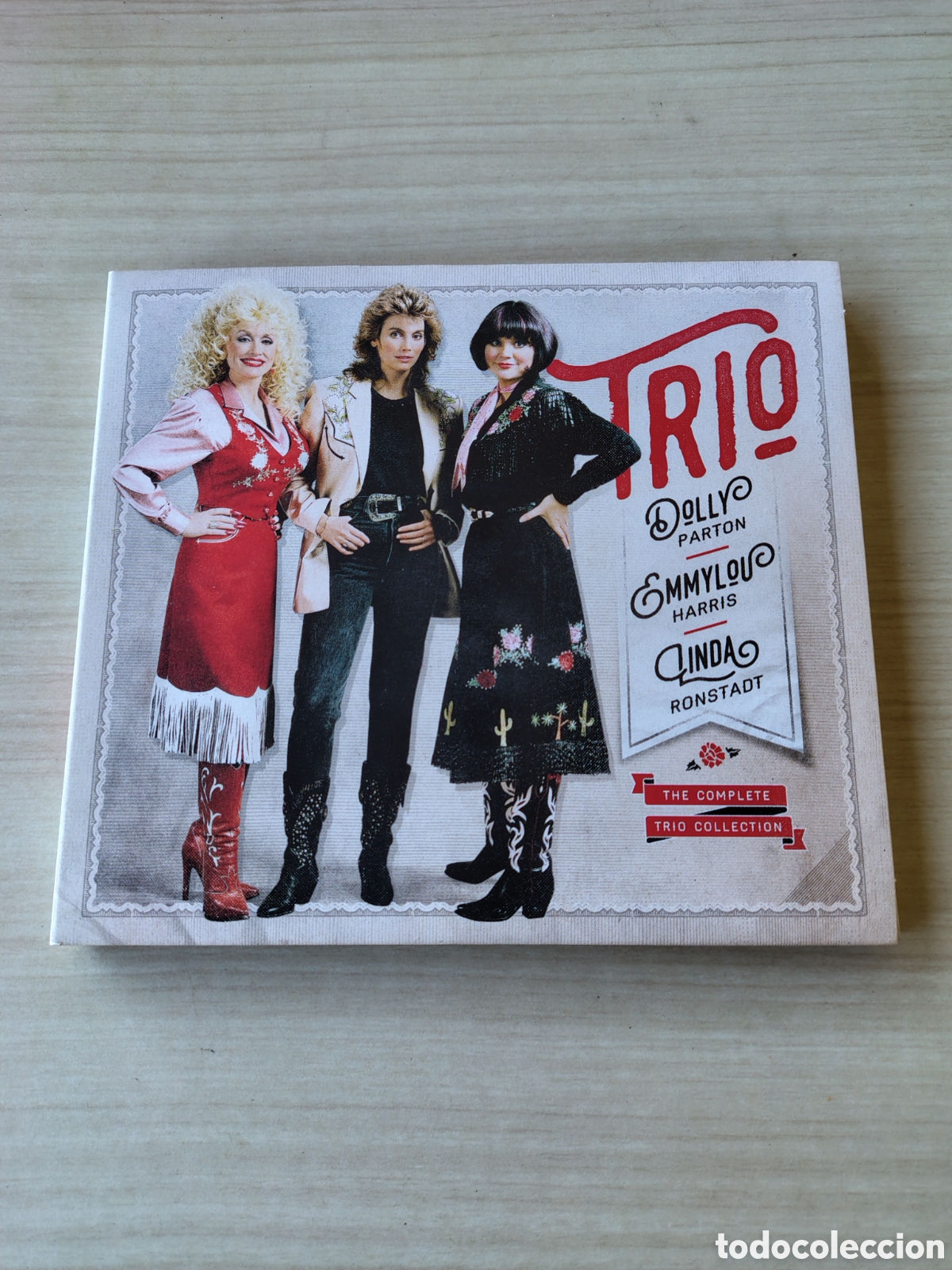 CDs de m&uacute;sica: TRIO DOLLY PARTON EMMYLOU HARRIS LINDA RONSTADT Complete Trio Collection 3CD ( 2016 RHINO WARNER )