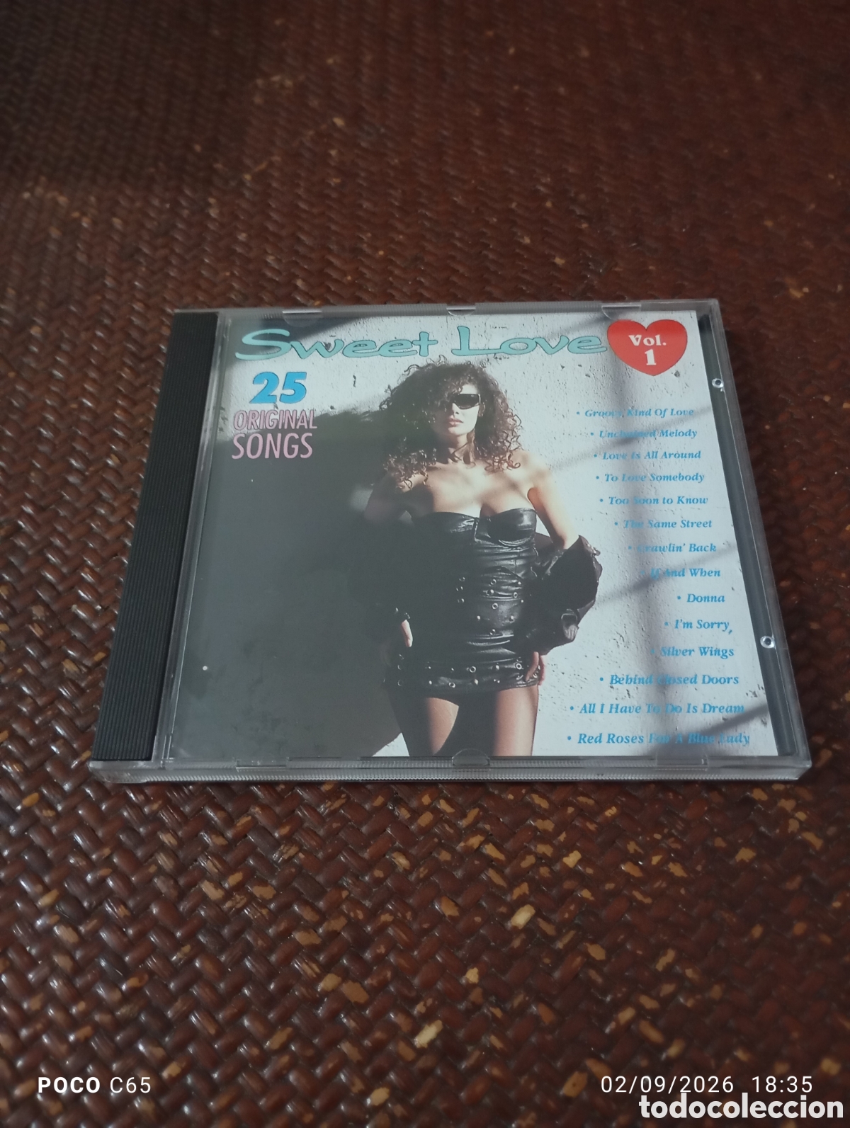 CDs de m&uacute;sica: Sweet LOVE 25 original songs volumen 1