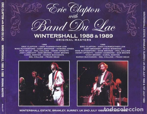 CDs de m&uacute;sica: 4 CD's - Eric CLAPTON - Live Wintershall 1988