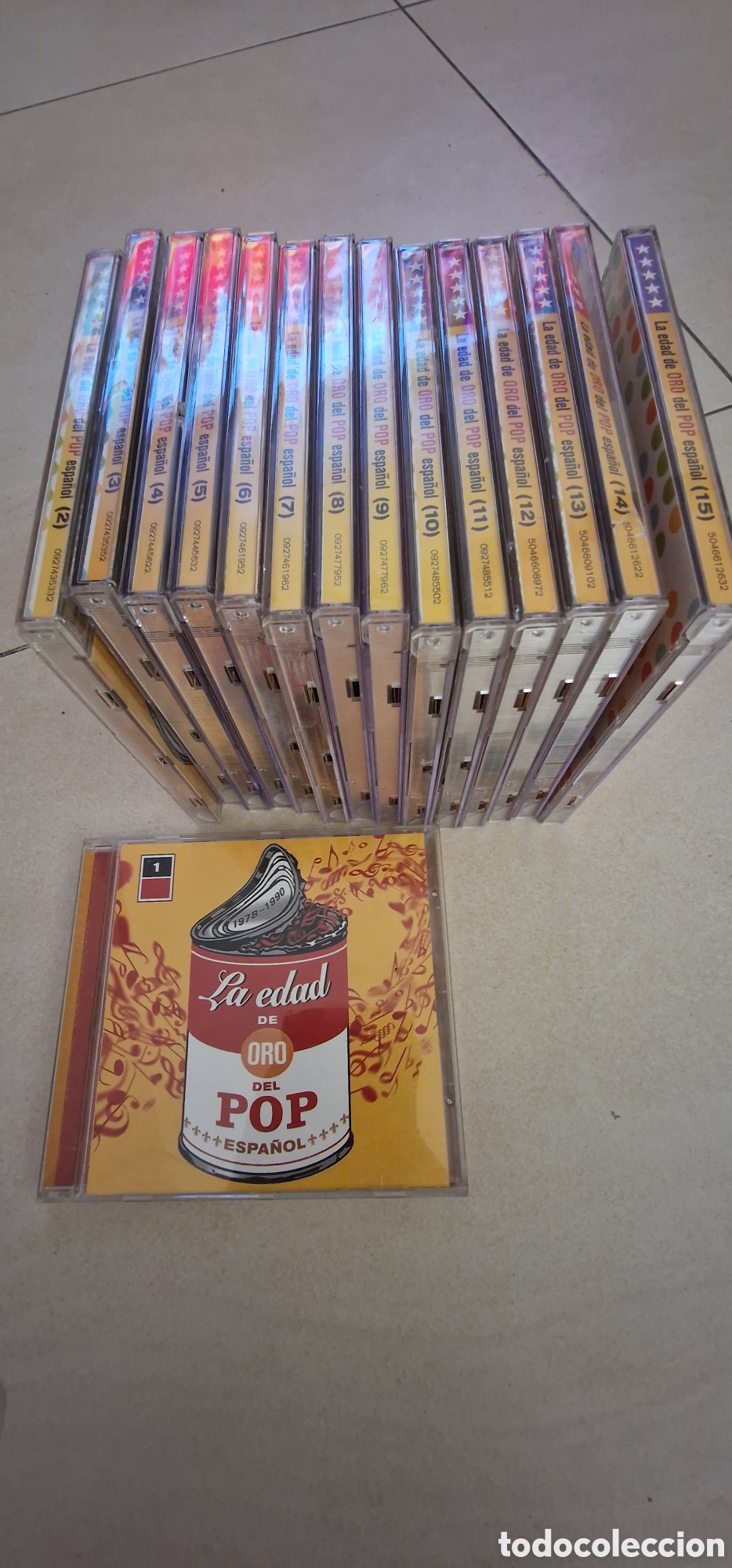 CDs de m&uacute;sica: 15XCd Colecci&oacute;n completa La Edad de Oro del Pop Espa&ntilde;ol