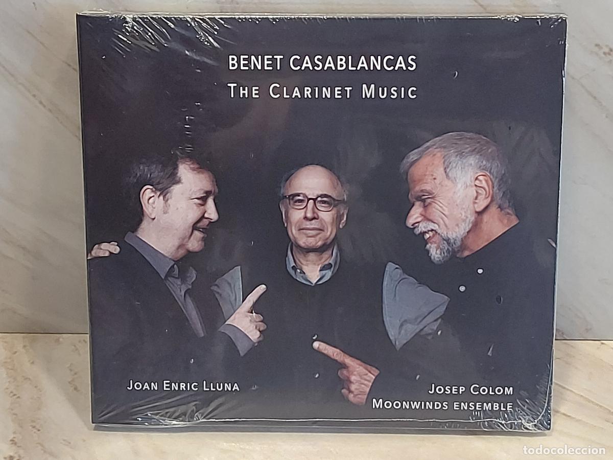 CDs de m&uacute;sica: BENET CASABLANCAS | THE CLARINET MUSIC | JOAN ENRIC LLUNA | CD DIGIPACK PRECINTADO