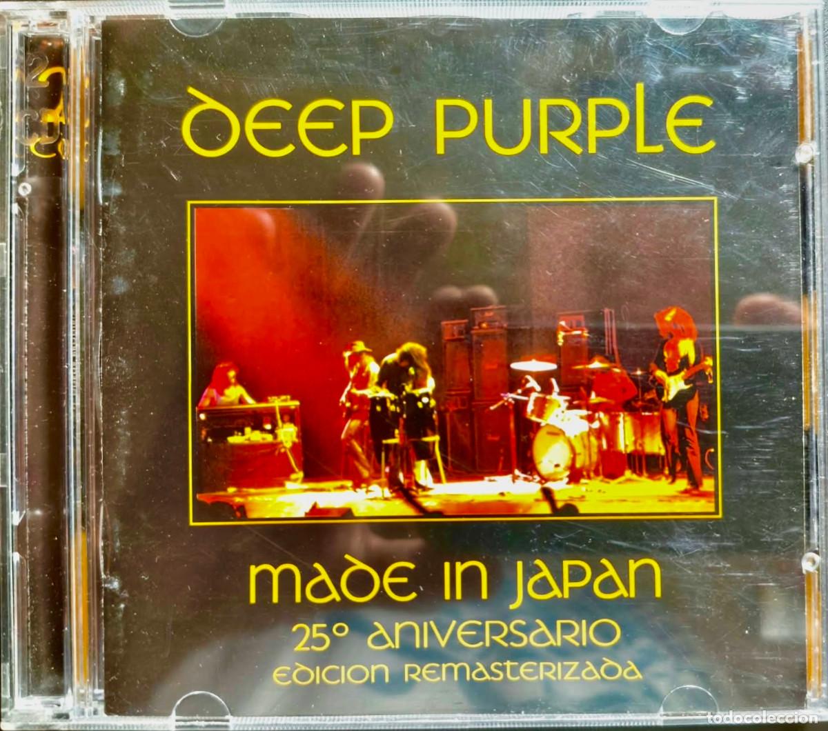 CDs de m&uacute;sica: Doble CD - Deep Purple in Japan (Edicion 25 Aniversario) Compra M&iacute;nima 6 &euro;