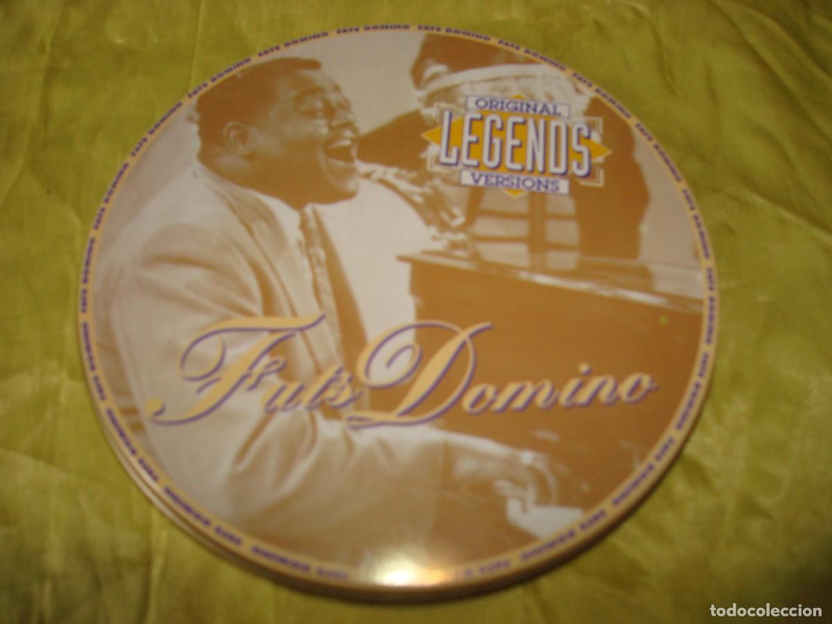 CDs de m&uacute;sica: FATS DOMINO. ORIGINAL LEGENDS VERSIONS. CD EN LATA . IMPECABLE