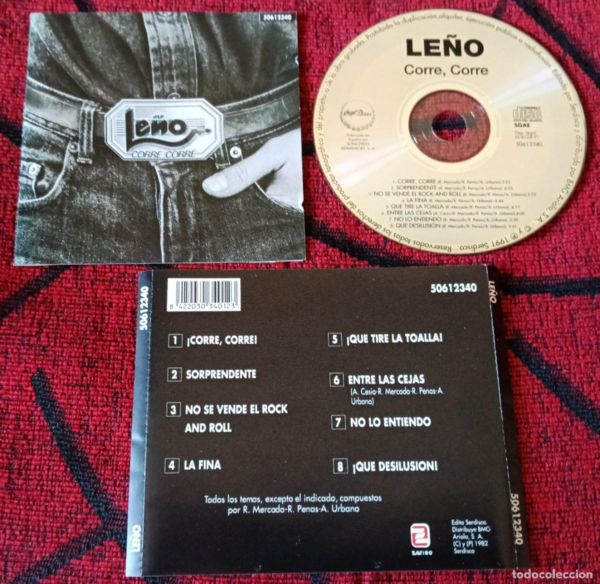 CDs de m&uacute;sica: LE&Ntilde;O ** Corre, Corre ** CD 1991