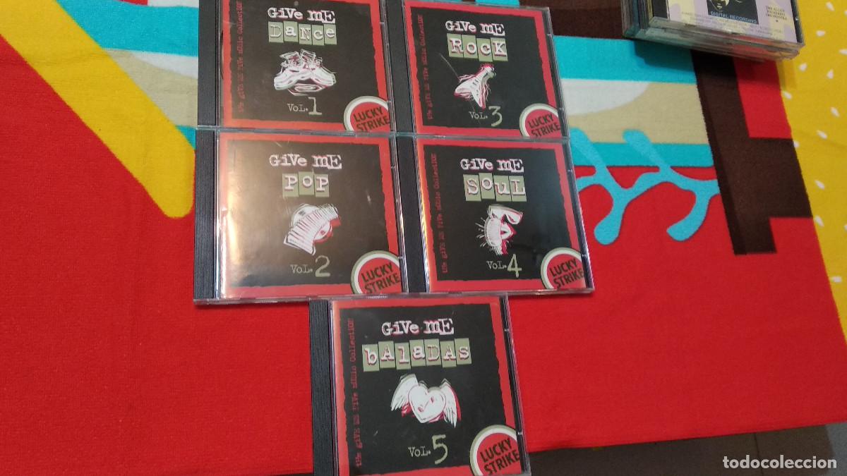 CDs de m&uacute;sica: The Give Me Five Music Collection - 5 CDs COLECCI&Oacute;N COMPLETA 1997 PROMO Lucky Strike Rock, Funk / S