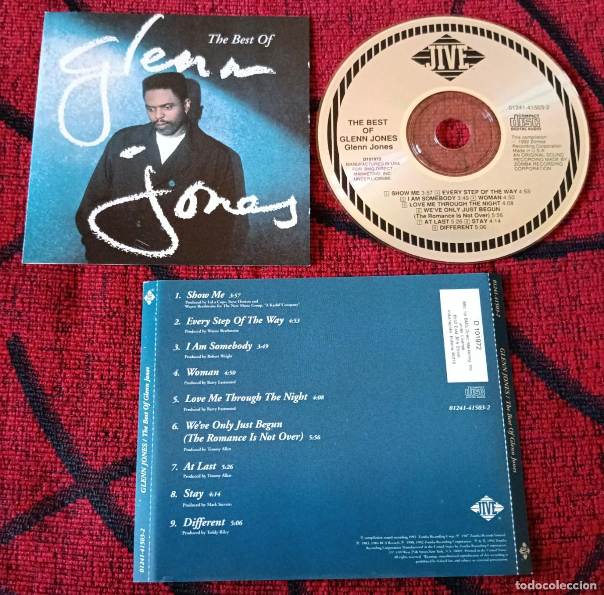CDs de m&uacute;sica: GLENN JONES ** The Best Of Glenn Jones ** CD 1992 USA
