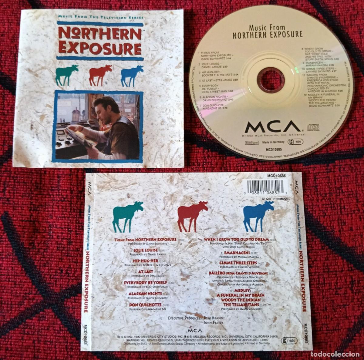 CDs de m&uacute;sica: NORTHERN EXPOSURE *Music From The Television Series* 1992 CD Booker T & The MG's Lynyrd Skynyrd