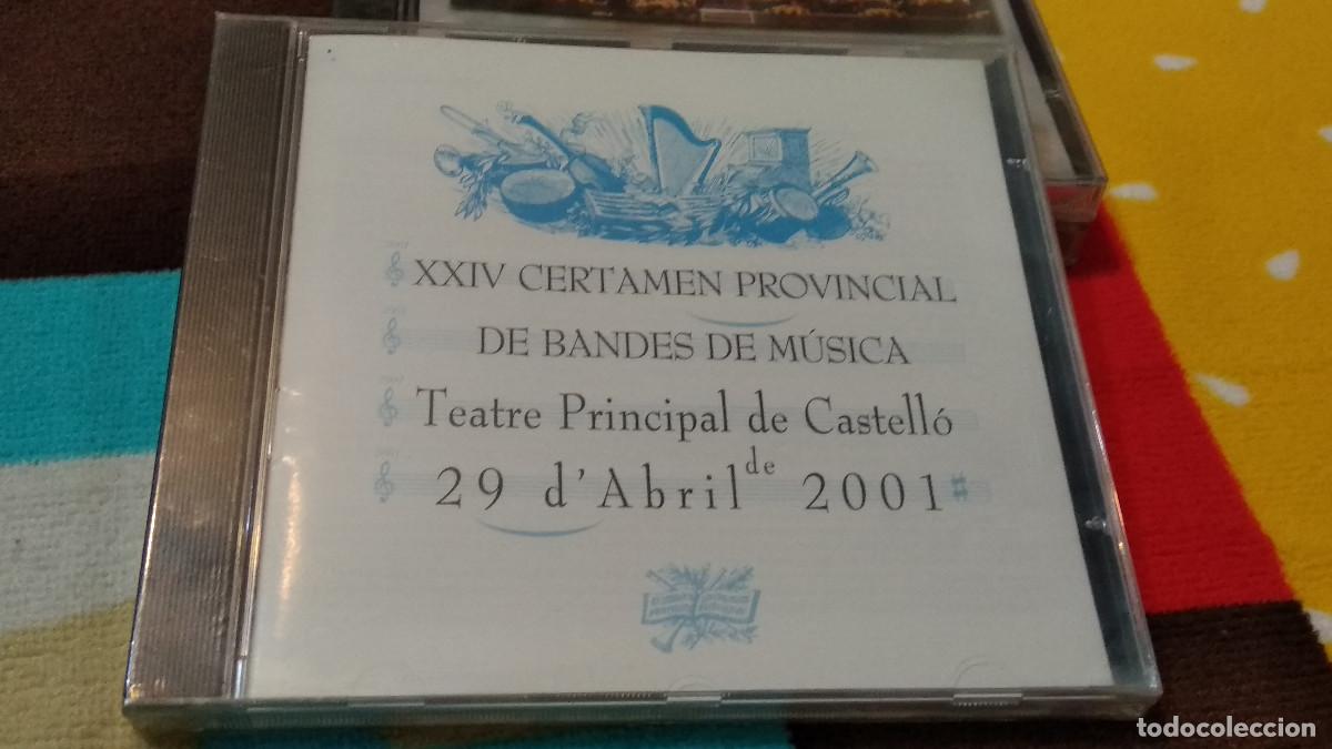 CDs de m&uacute;sica: CD - XXIV CERTAMEN PROVINCIAL BANDES DE M&Uacute;SICA - TEATRE PRINCIPAL DE CASTELL&Oacute; 29 ABRIL 2001 - NUEVO