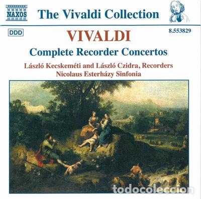 CDs de m&uacute;sica: Vivaldi: Complete Recorder Concertos- 0730099482929
