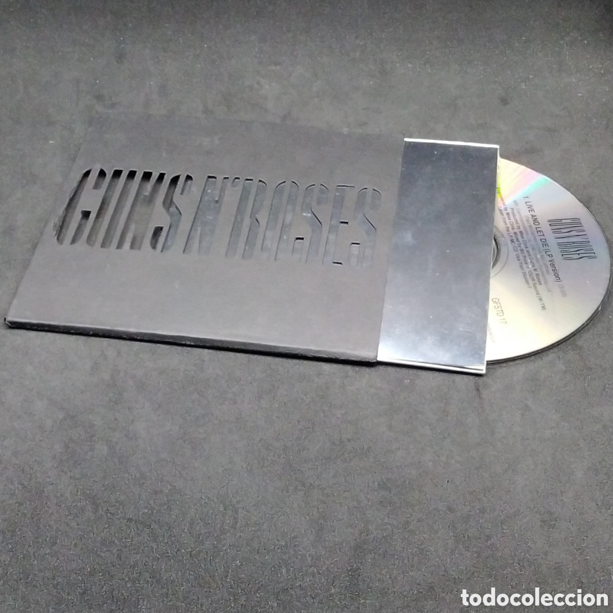 CDs de m&uacute;sica: GUNS N' ROSES - LIVE AND LET DIE - CDSINGLE - 1991 - DISCO VERIFICADO - CD MAXI SINGLE
