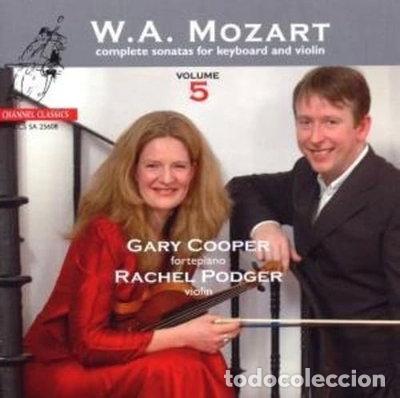 CDs de m&uacute;sica: Mozart: Complete Sonatas for Keyboard and Violin, Vol. 5- 0723385256083