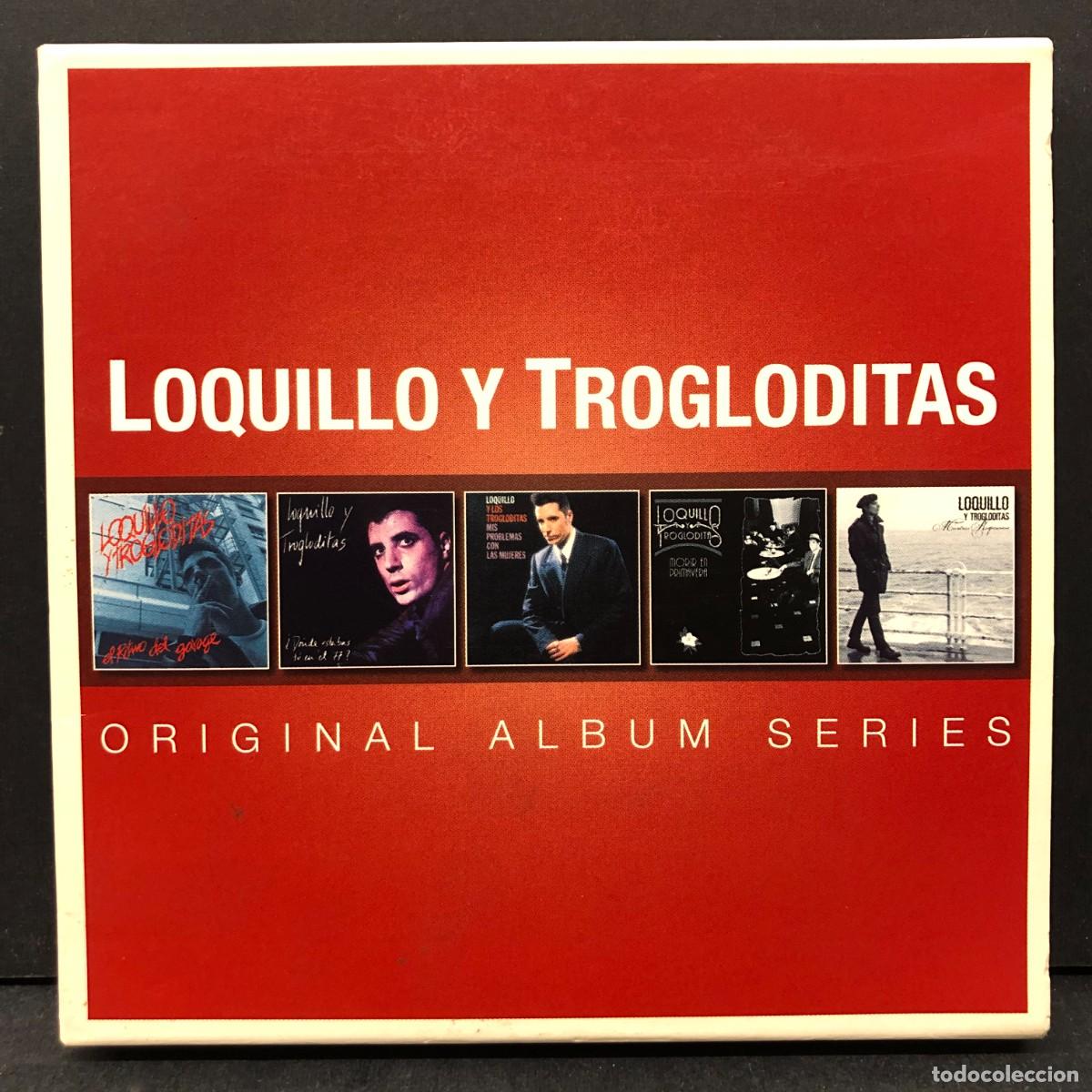 CDs de m&uacute;sica: LOQUILLO Y TROGLODITAS - 5 DISCOS DE MUSICA - RARA COLECCION - CD / 6800