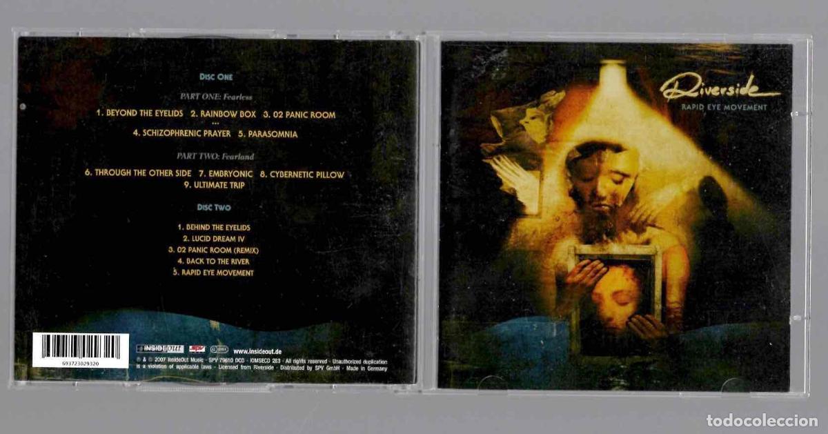CDs de m&uacute;sica: 2 CD RIVERSIDE RAPID EYE MOVEMENT. INSIDEOUT 2007