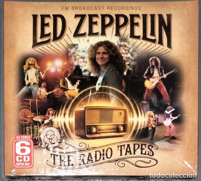 CDs de m&uacute;sica: Led Zeppelin - The Radio Tapes - 6CD Rockin' Bear 2026. Nuevo, precintado.