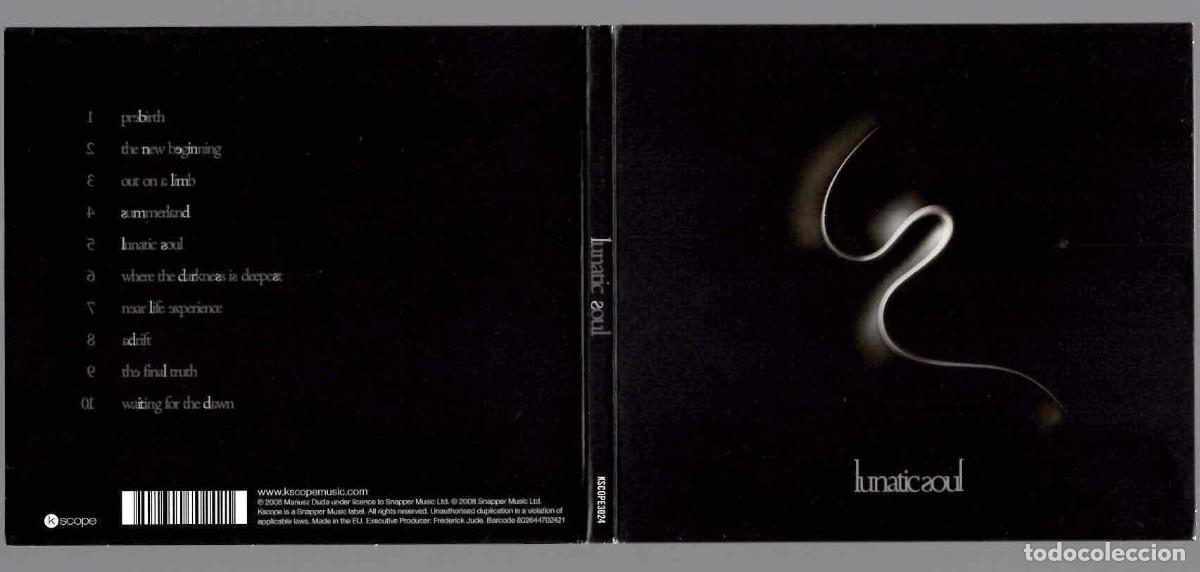 CDs de m&uacute;sica: CD LUNATIC SOUL. 2008 SNAPPER