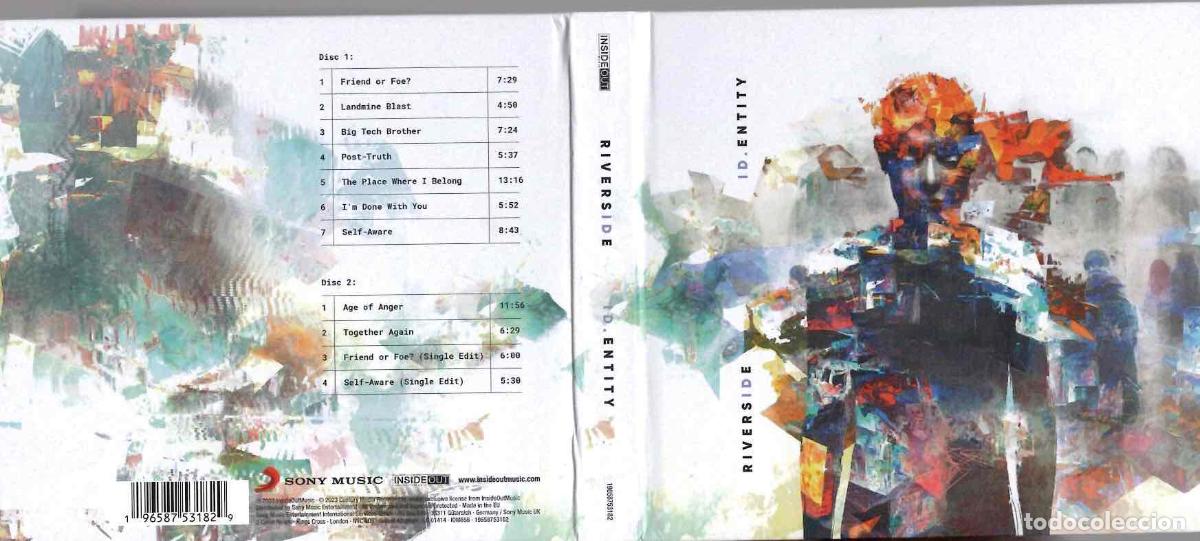 CDs de m&uacute;sica: 2 CD RIVERSIDE ID.ENTITY. CENTURY MEDIA 2023