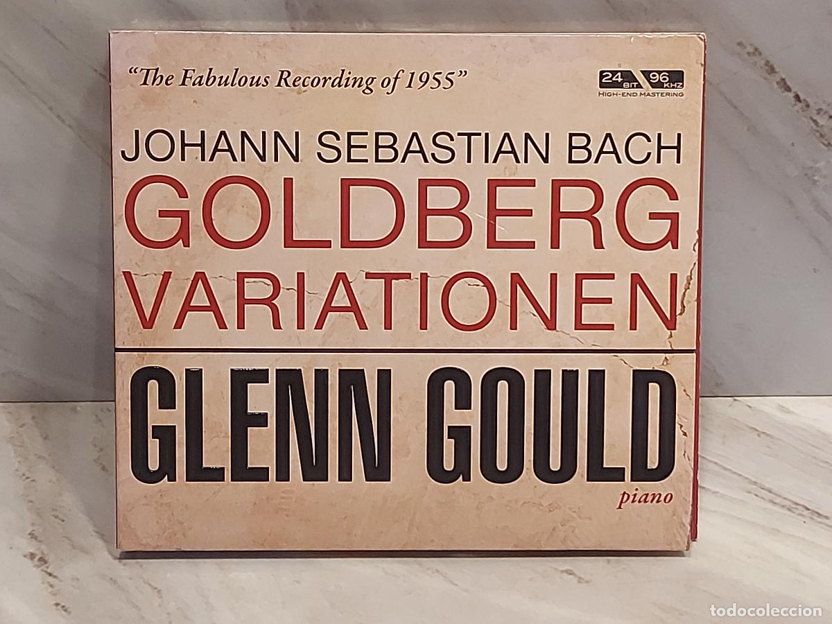 CDs de m&uacute;sica: J.S. BACH | VARIACIONES GOLDBERG BWV 988 | GLENN GOULD | GRABACI&Oacute;N 1955 | CD DIGIPACK | LUJO