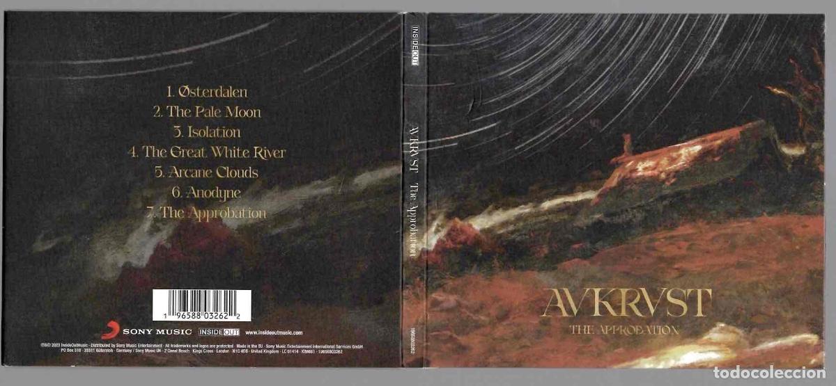 CDs de m&uacute;sica: CD AVKRVST THE APPROBATION. 2021 INSIDE OUT MUSIC