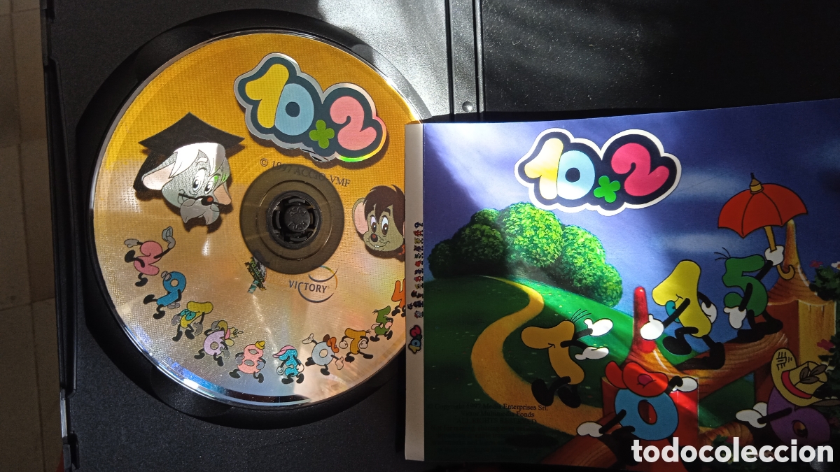 CDs de m&uacute;sica: 10+2 PC CD-ROM (1997) &ndash; Victory Multimedia &ndash; Juego educativo infantil RETRO MUY RARO