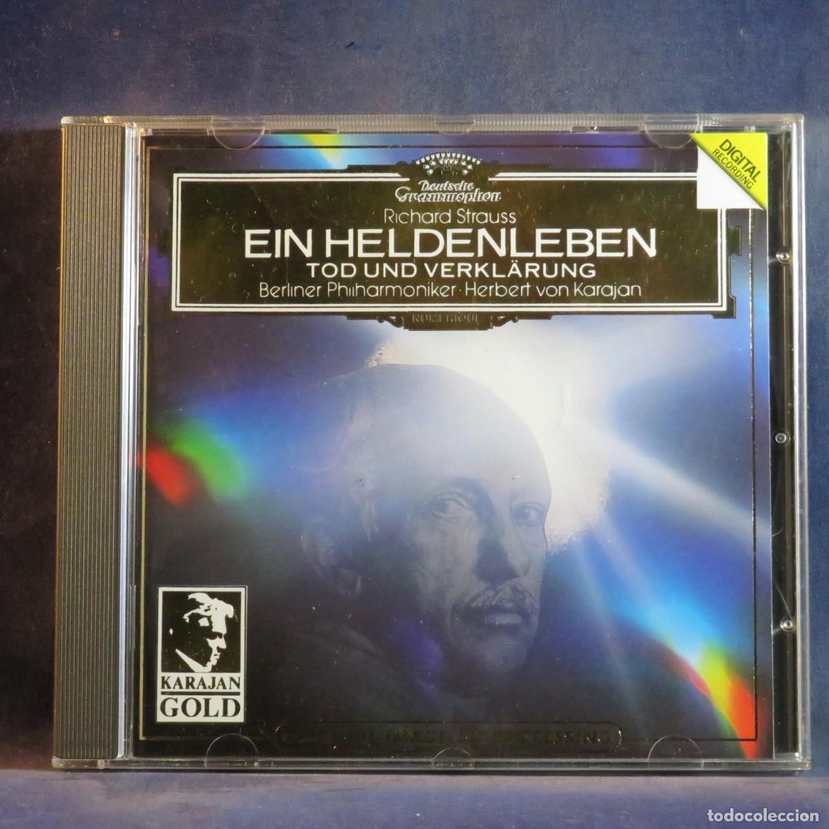 CDs de m&uacute;sica: RICHARD STRAUSS &bull; HERBERT VON KARAJAN &ndash; EIN HELDENLEBEN &bull; TOD UND VERKL&Auml;RUNG - CD
