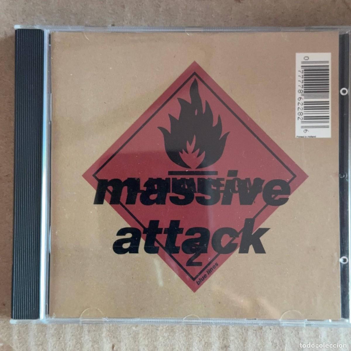 CDs de m&uacute;sica: Massive Attack &rdquo;Blue Lines&rdquo; CD Wild Bunch Ed. 1991 Holland