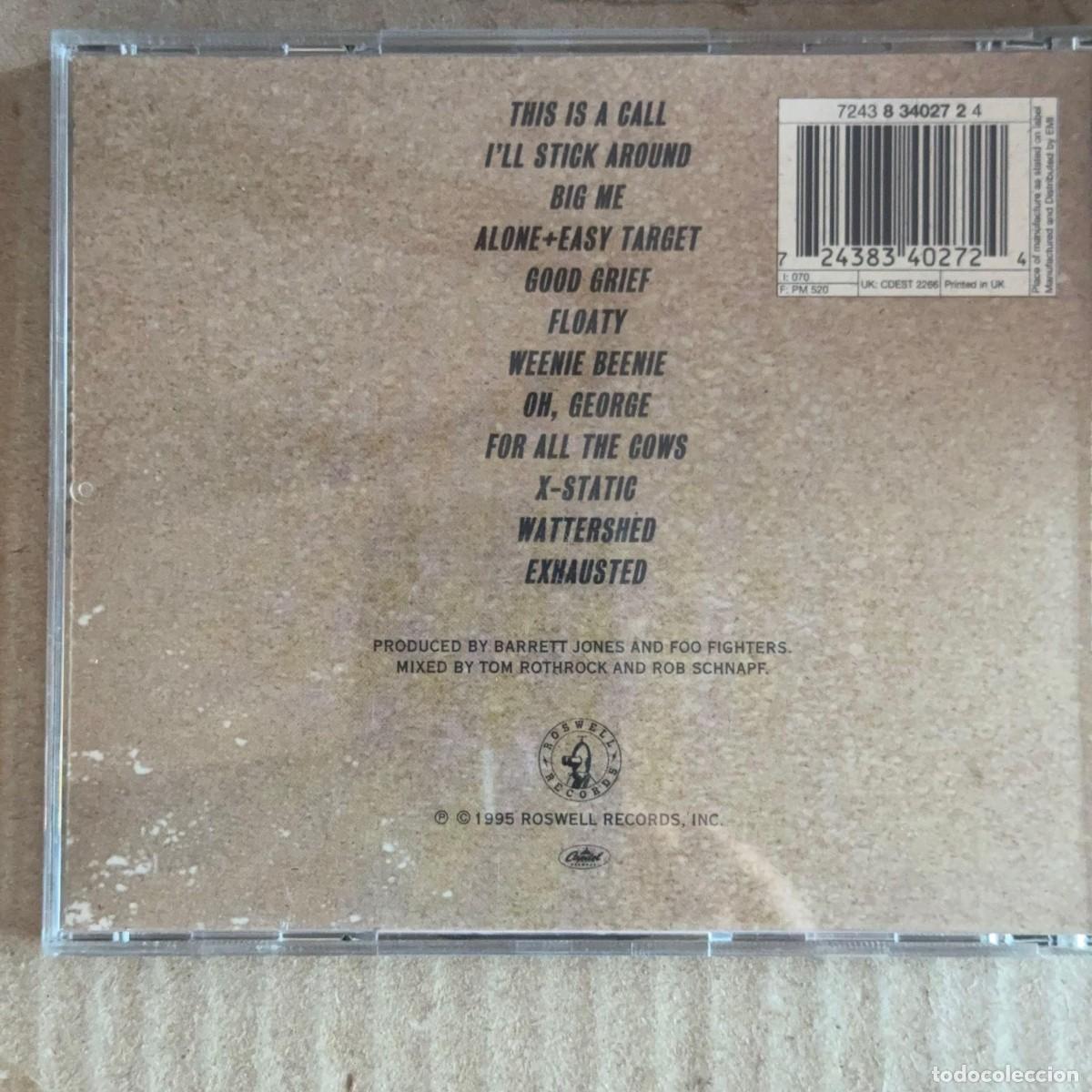 CDs de m&uacute;sica: Foo Fighters &rdquo;Untitled&rdquo; CD Roswell-Capitol Ed. 1995 - Foto 2