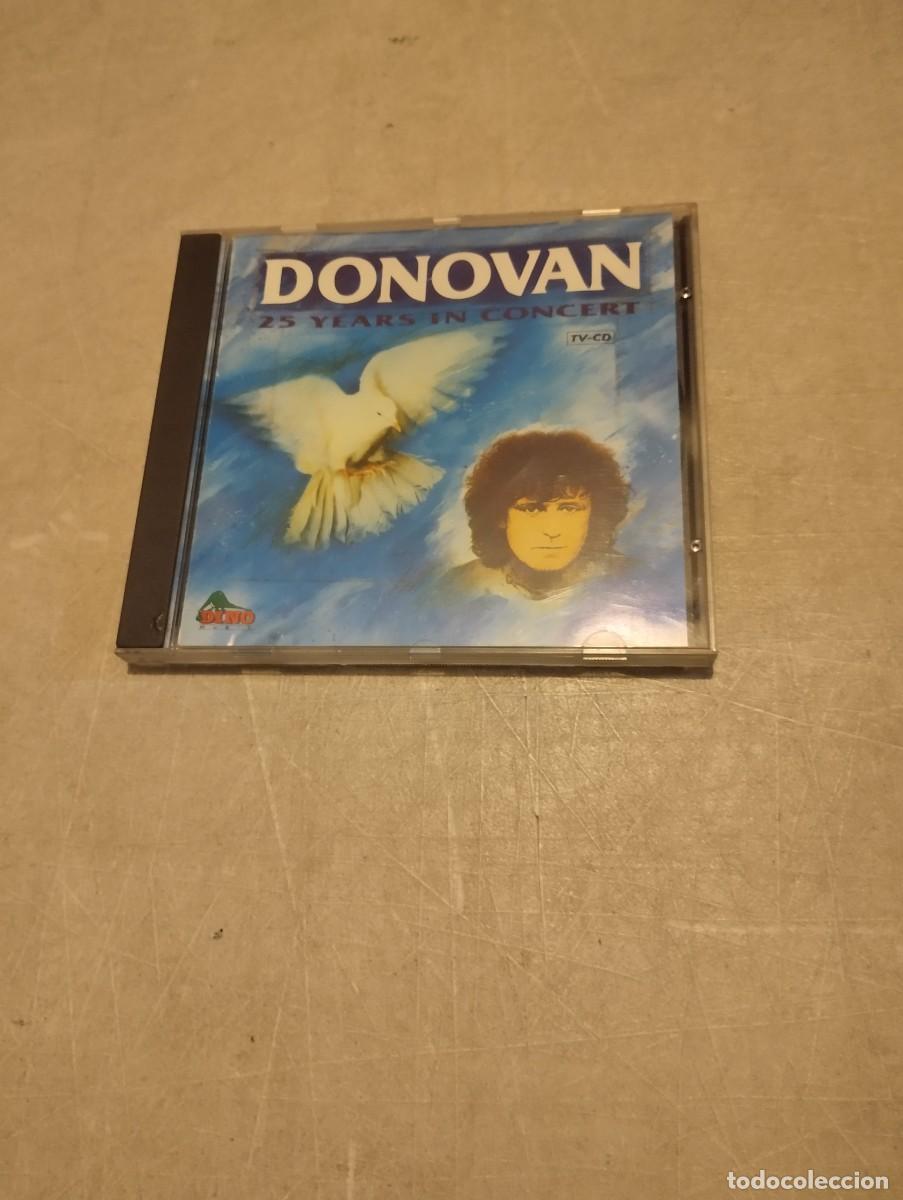 CDs de m&uacute;sica: DONOVAN CD 25 YEARS IN CONCERT