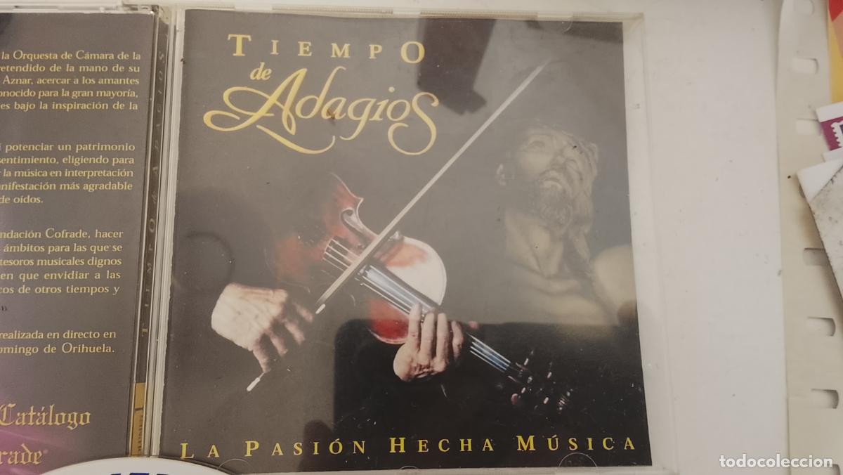 CDs de m&uacute;sica: CD semana Santa de Elche alicante tiempos de adagio la pasi&oacute;n Hecha m&uacute;sica fundacion cofrade