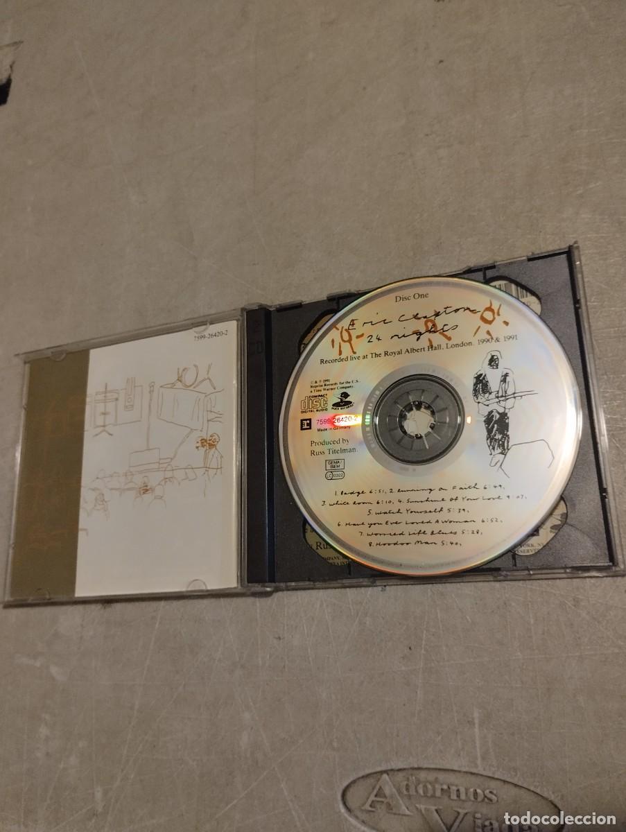 CDs de m&uacute;sica: ERIC CLAPTON DOBLE CD 24 NIGHTS - Foto 2