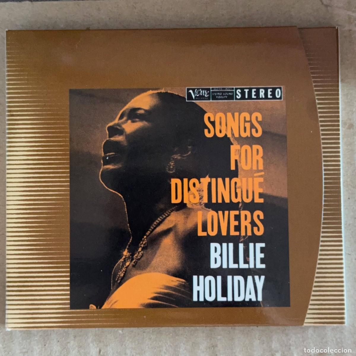 CDs de m&uacute;sica: Billie Holiday &rdquo;Songs for distingue lovers&rdquo; CD Verve Jazz