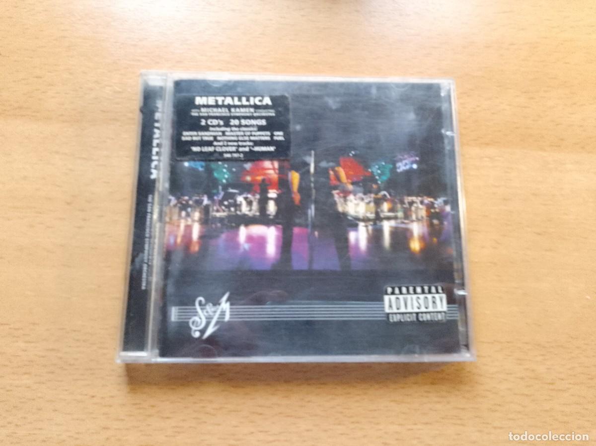 CDs de m&uacute;sica: Metallica- Live S&M ( 2cds )
