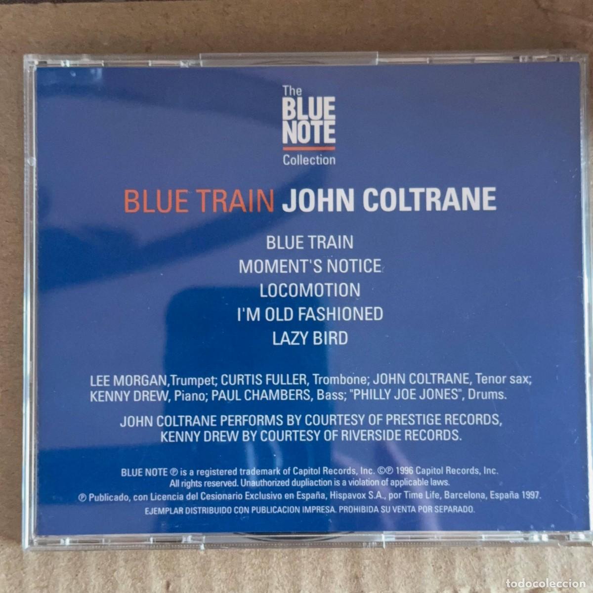 CDs de m&uacute;sica: John Coltrane &rdquo;Blue Train&rdquo; CD Blue Note Jazz - Foto 2