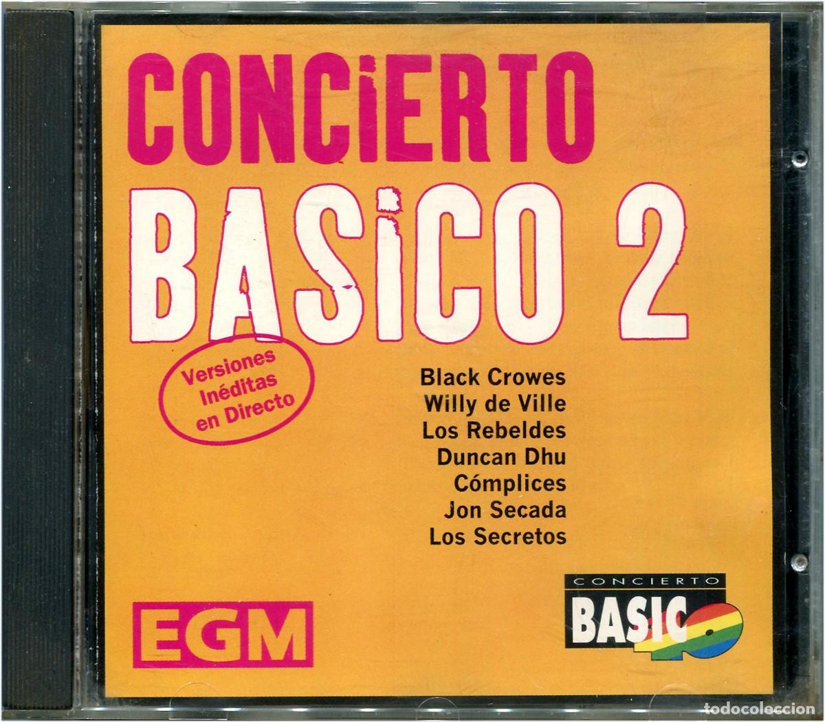 CDs de m&uacute;sica: VVAA - Concierto Basico 2 - CD Spain 1995 - EGM/Concierto basico 40 &ndash; 19011- EX/VG+