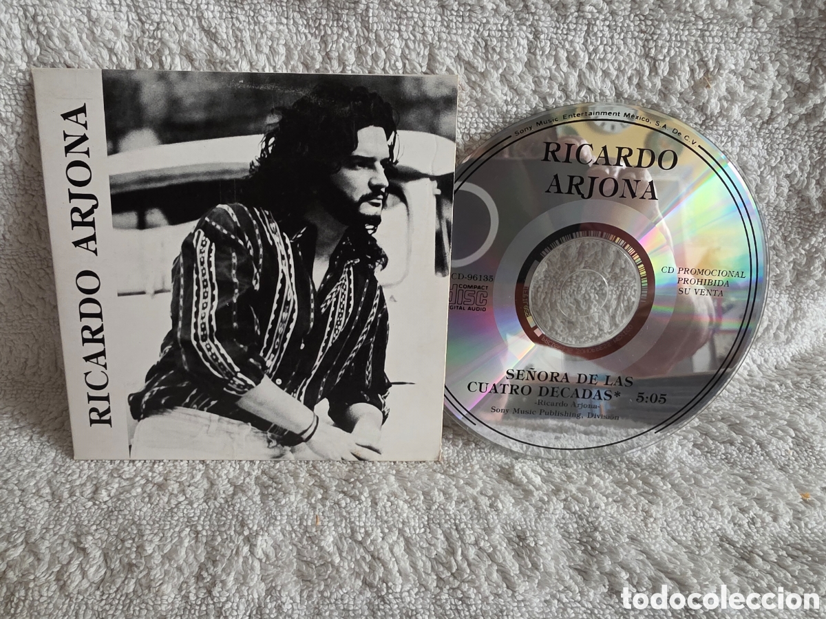 CDs de m&uacute;sica: RICARDO ARJONA- SE&Ntilde;ORA DE LAS CUATRO D&Eacute;CADAS- RAR&Iacute;SIMO -PROMO- ESPA&Ntilde;OL