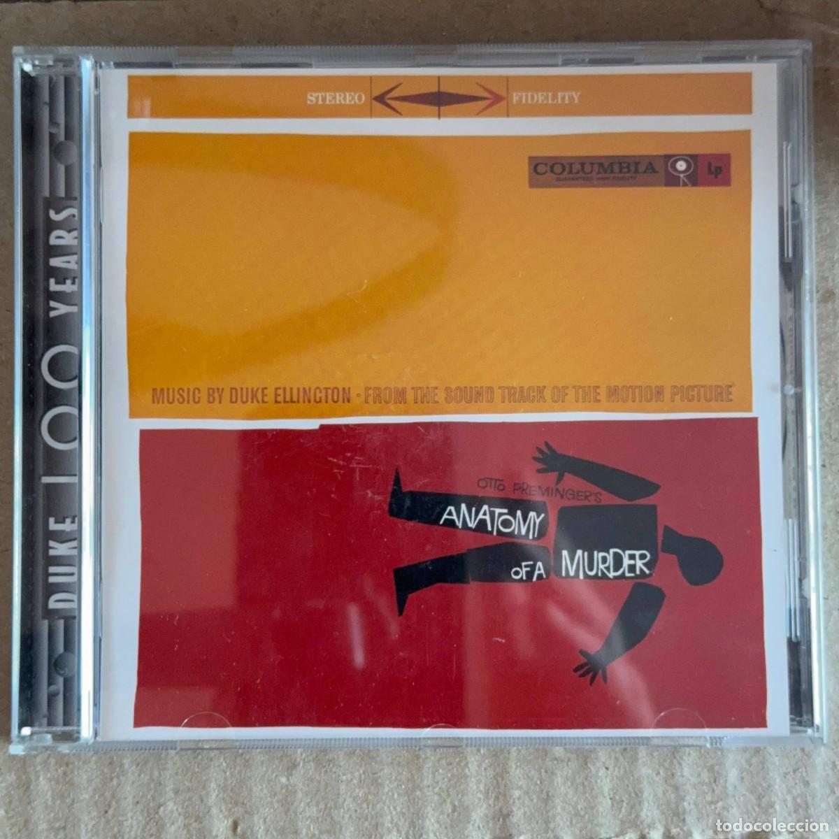CDs de m&uacute;sica: Duke Ellington &rdquo;Anatomy of a murder&rdquo; CD Columbia Jazz