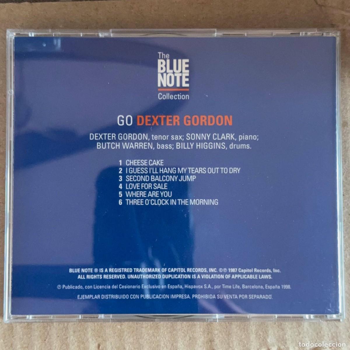CDs de m&uacute;sica: Dexter Gordon &rdquo;Go&rdquo; CD Blue Note Jazz - Foto 2