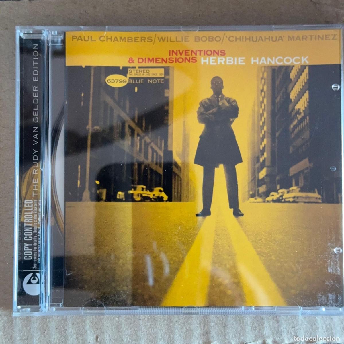 CDs de m&uacute;sica: Herbie Hancock &rdquo;Inventions & Dimensions&rdquo; CD Blue Note Jazz - Foto 1
