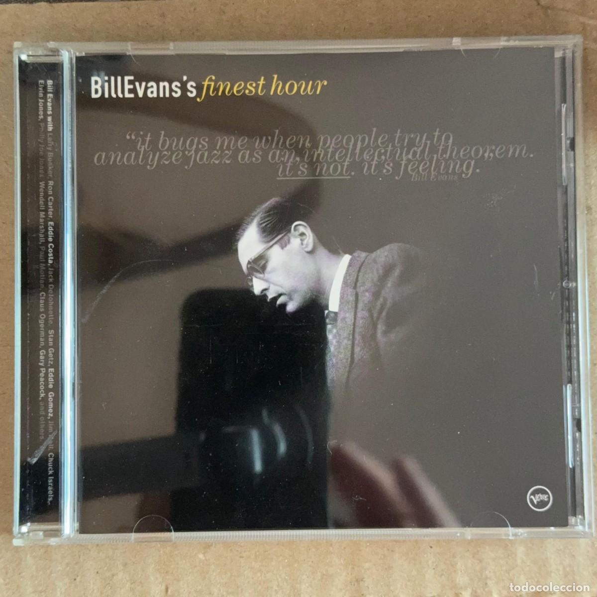 CDs de m&uacute;sica: Bill Evans &rdquo;Finest Hour&rdquo; CD Jazz - Foto 1