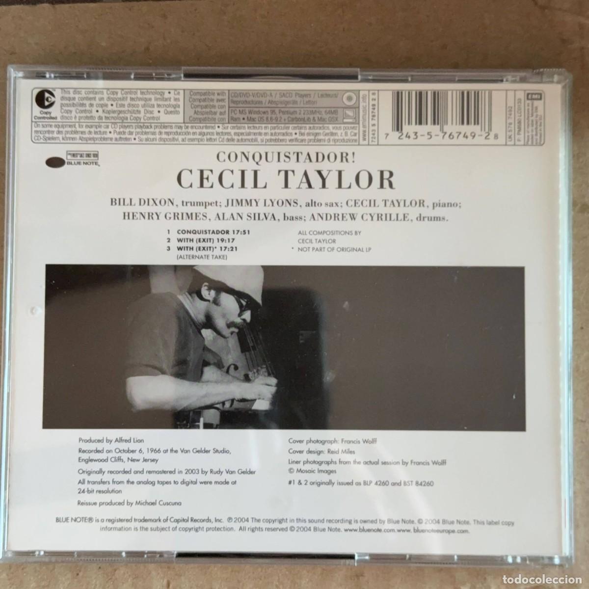 CDs de m&uacute;sica: Cecil Taylor &rdquo;Conquistador&rdquo; CD Jazz - Foto 2