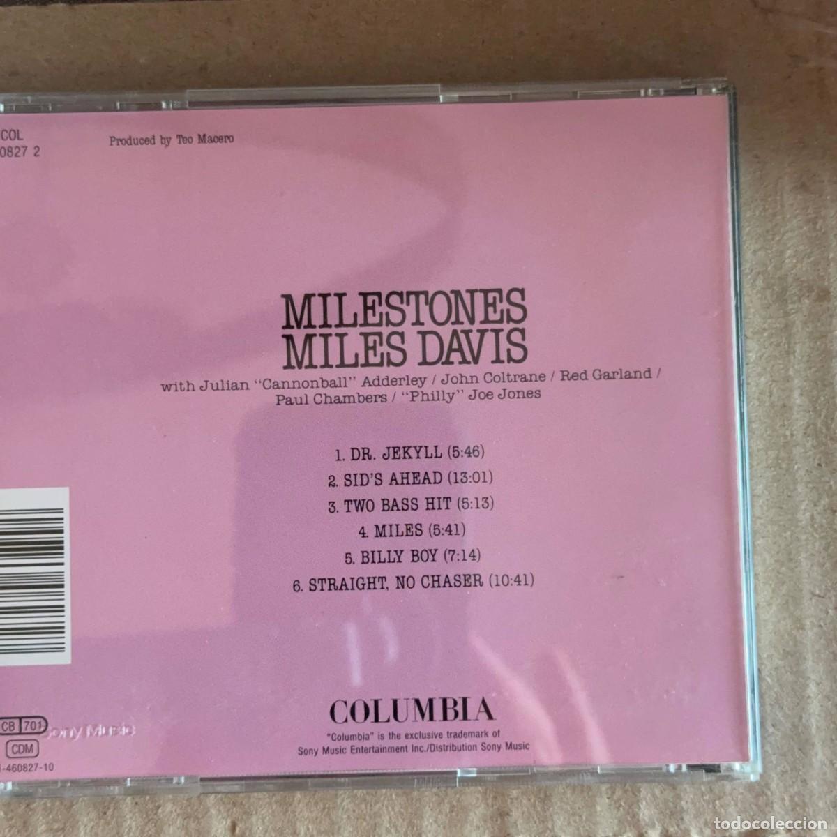 CDs de m&uacute;sica: Miles Davis &rdquo;Milestones&rdquo; CD Jazz - Foto 2