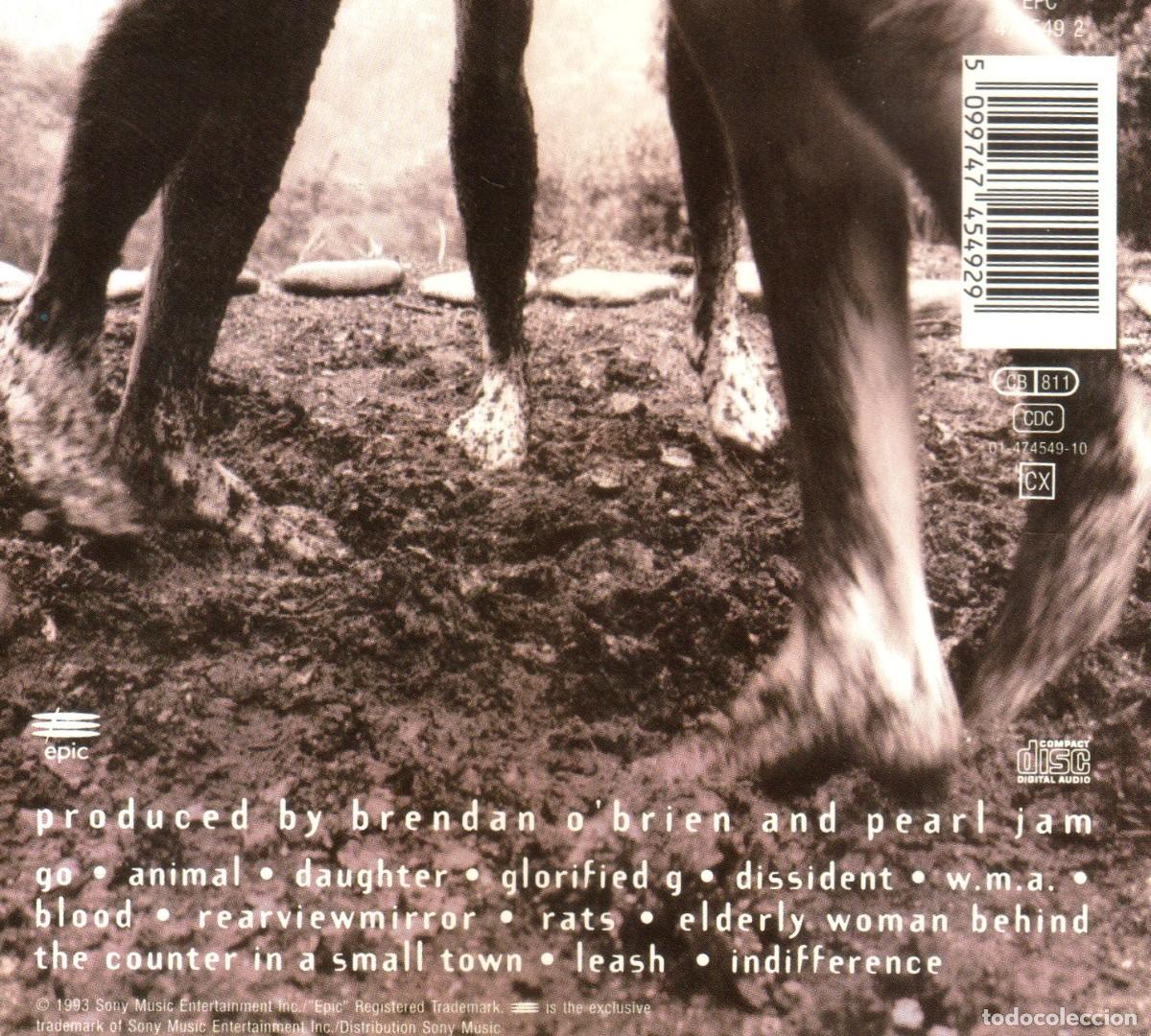 CDs de m&uacute;sica: PEARL JAM. VS. CD. ROCK - Foto 2