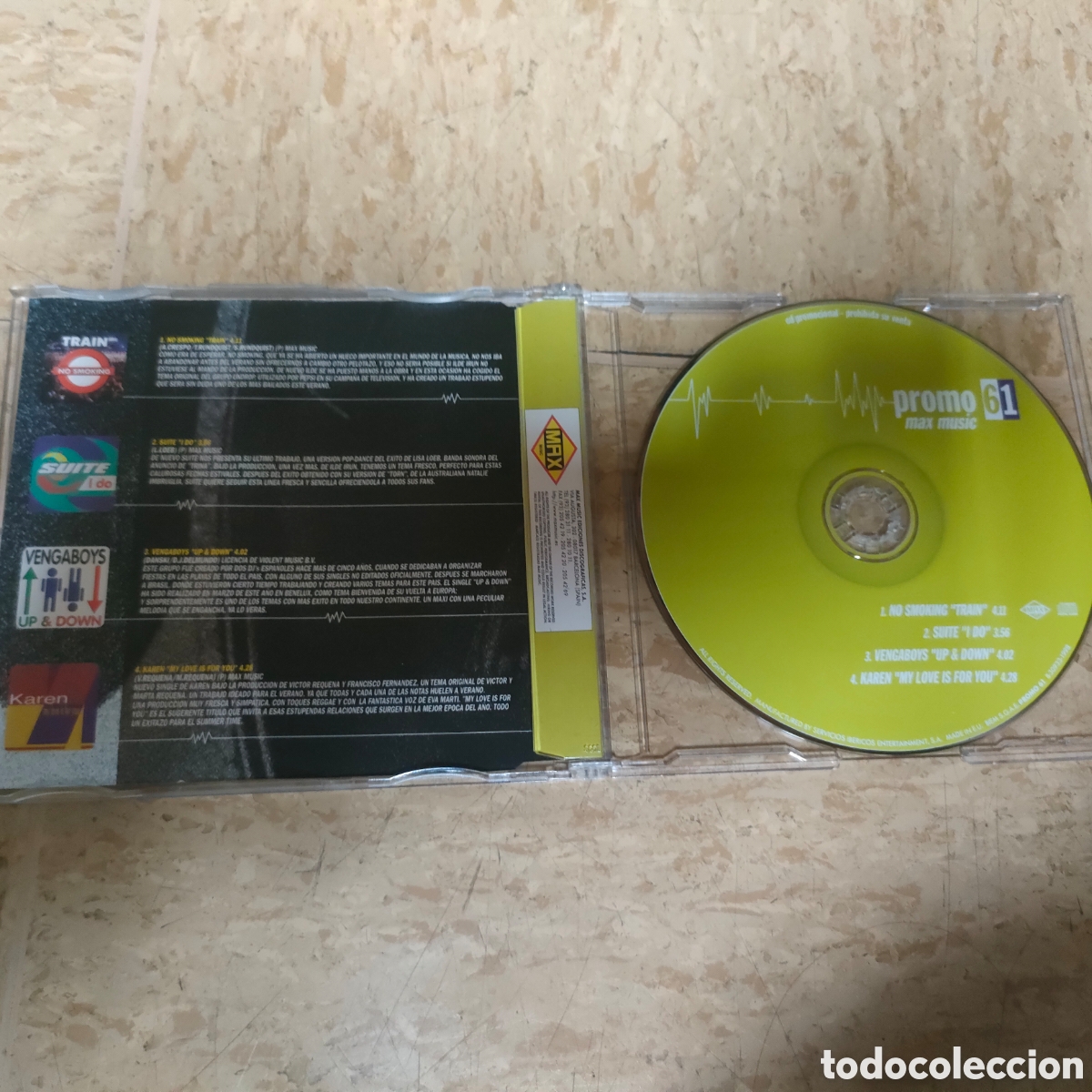 CDs de m&uacute;sica: Promo 61 Max Music CD - Foto 2