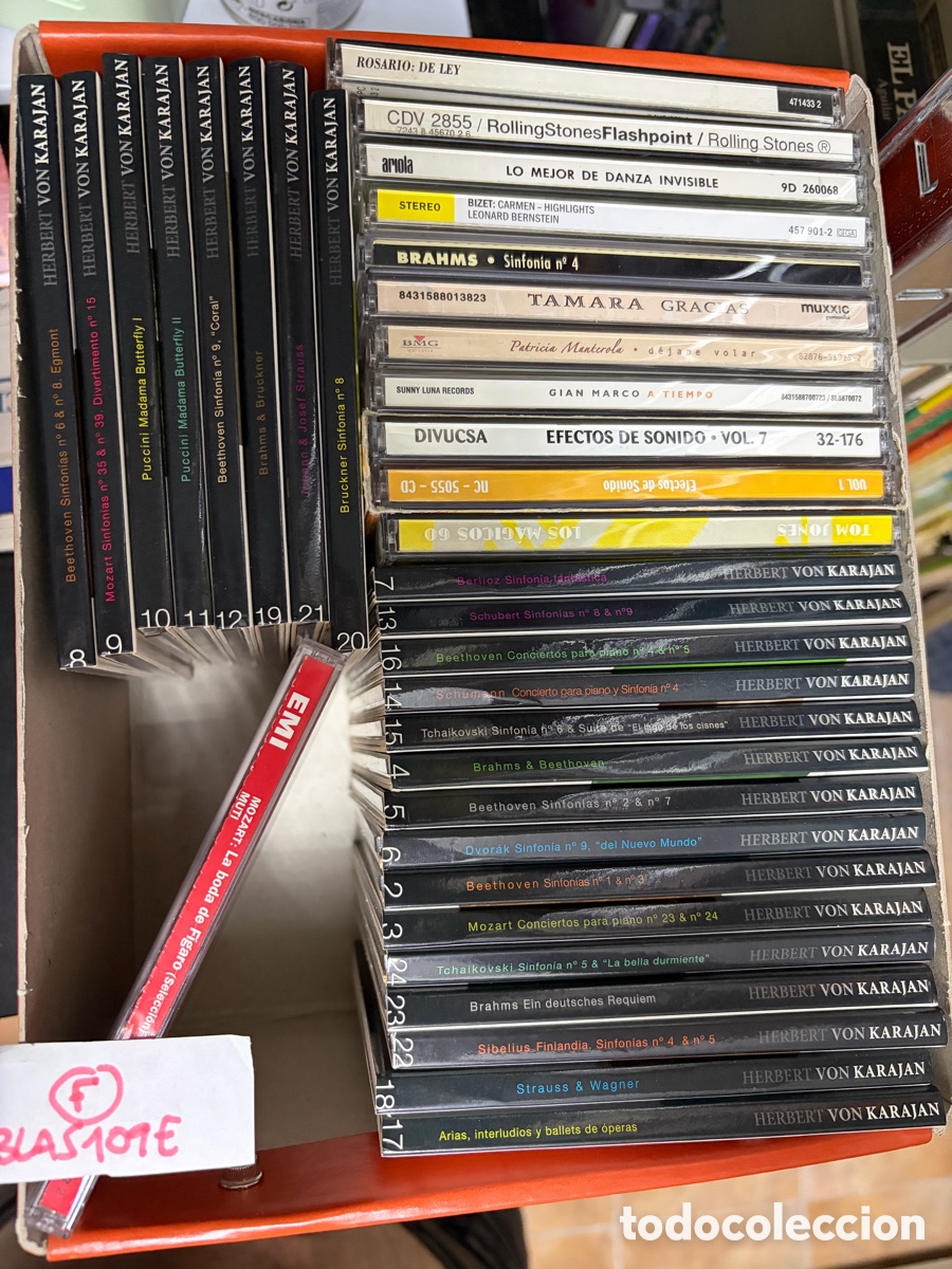 CDs de m&uacute;sica: Blas109E (G) Lote de 35 cds m&uacute;sica originales Rosario flores cl&aacute;sica rolling stones