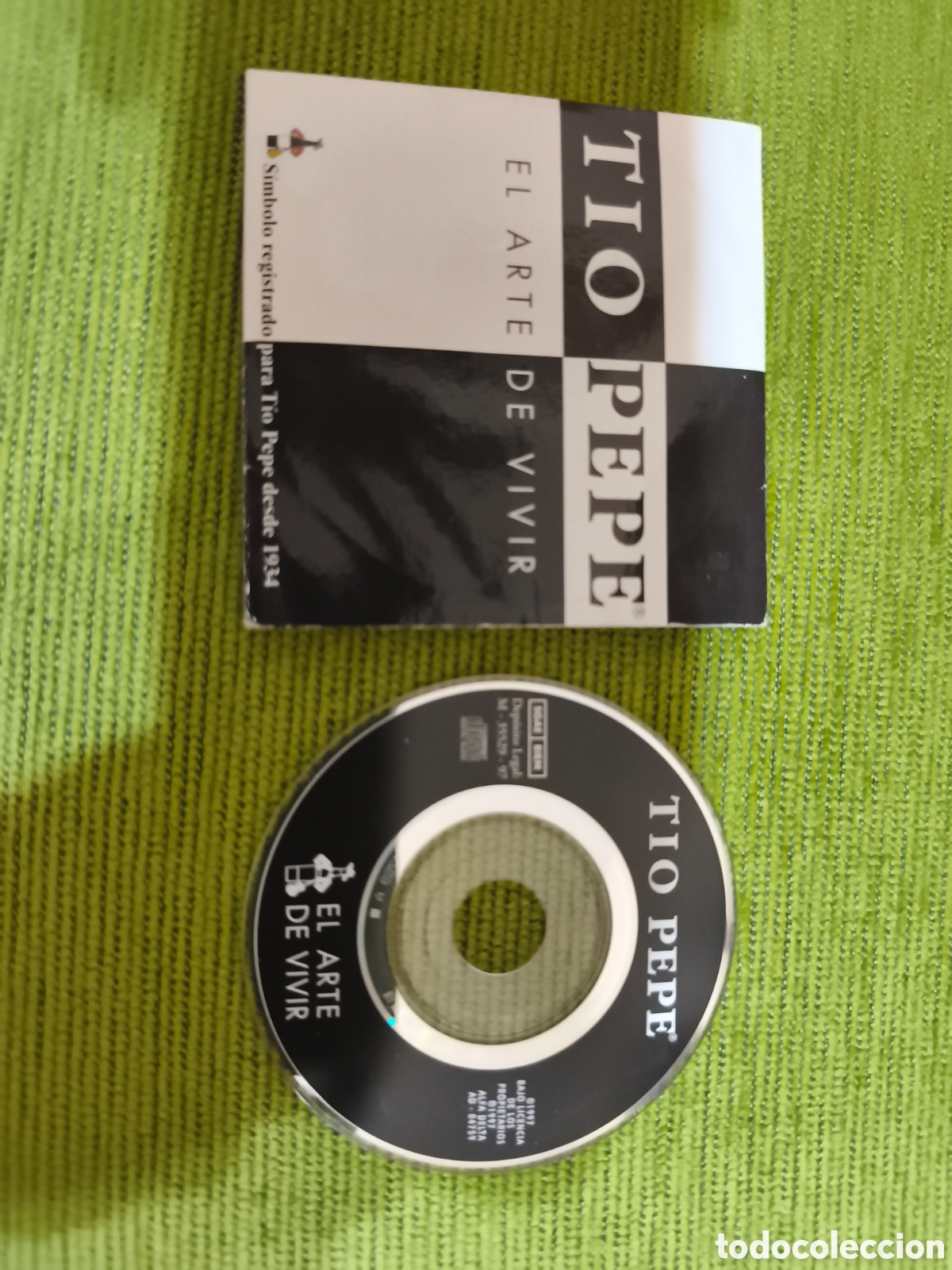 CDs de m&uacute;sica: TIO PEPE - EL ARTE DE VIVIR. MINI CD ESPECIAL. A&Ntilde;O 1997