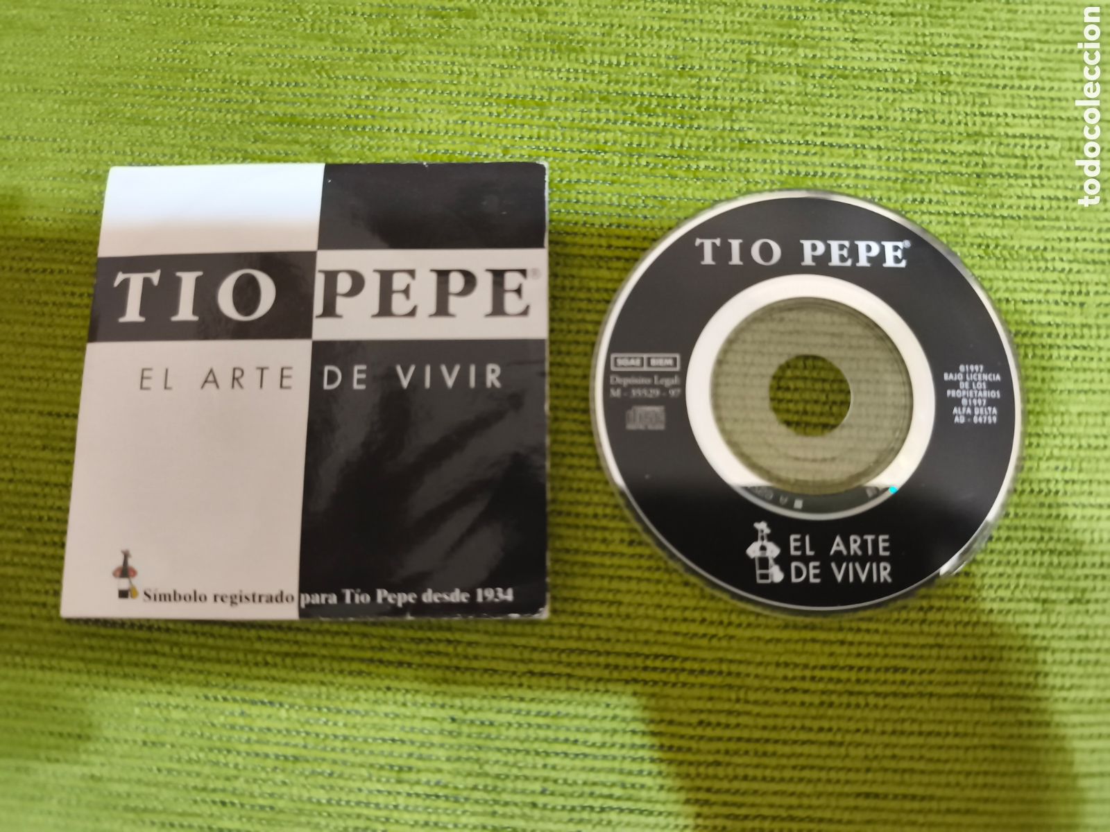 CDs de m&uacute;sica: TIO PEPE - EL ARTE DE VIVIR. MINI CD ESPECIAL. A&Ntilde;O 1997