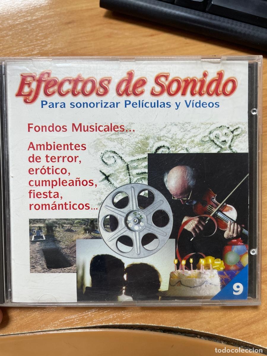 CDs de m&uacute;sica: Efectos de sonido para sonorizar, pel&iacute;culas y v&iacute;deos CD