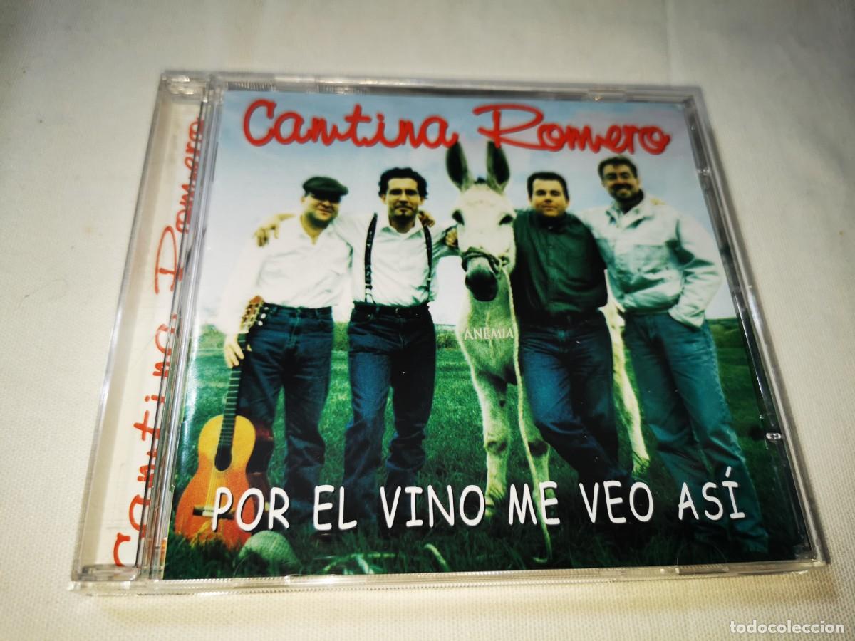 CDs de m&uacute;sica: CANTINA ROMERO Por el vino me veo asi CD ALBUM DEL A&Ntilde;O 1999 MANUEL RUIZ QUECO CONTIENE 9 TEMAS