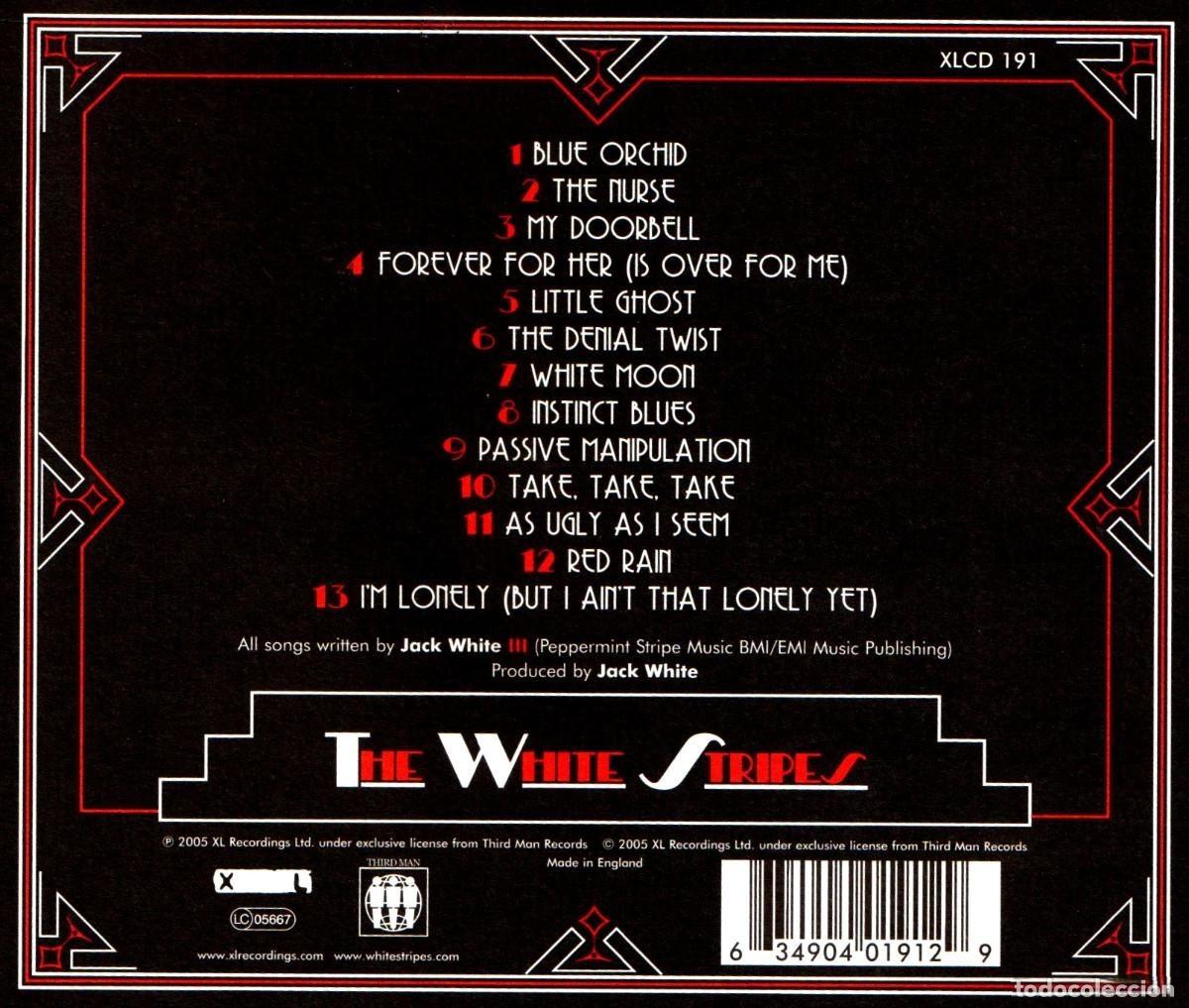 CDs de m&uacute;sica: THE WHITE STRIPES. GET BEHIND ME SATAN. CD. - Foto 2