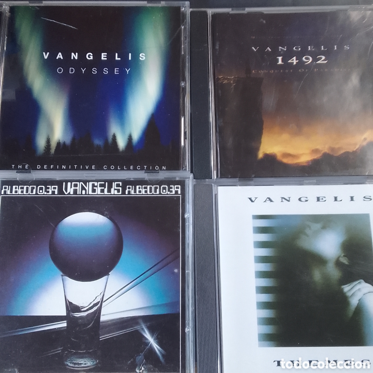 CDs de m&uacute;sica: 4 CDS DE VANGELIS LOTE 200